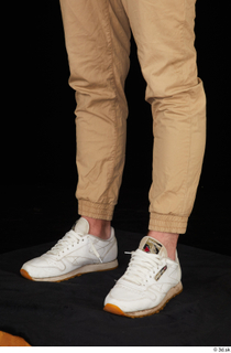 Trent brown trousers casual dressed white sneakers 0002.jpg